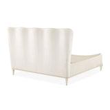 La Terrazza Creamy Pearl Upholstered Bed from Michael Amini - Luna Furniture