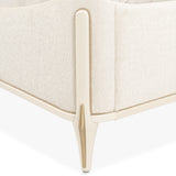 La Terrazza Creamy Pearl Upholstered Bed from Michael Amini - Luna Furniture