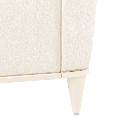 La Terrazza Creamy Pearl Upholstered Bed from Michael Amini - Luna Furniture
