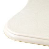 La Terrazza Creamy Pearl Double Pedestal Dining Table from Michael Amini - Luna Furniture