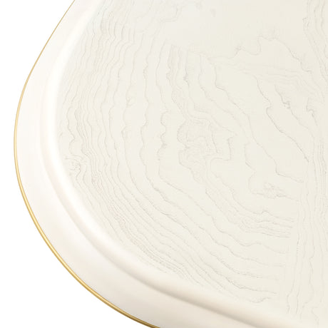 La Terrazza Creamy Pearl Double Pedestal Dining Table from Michael Amini - Luna Furniture