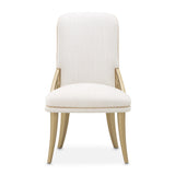 La Terrazza Creamy Pearl Dining Side Chair from Michael Amini - Luna Furniture