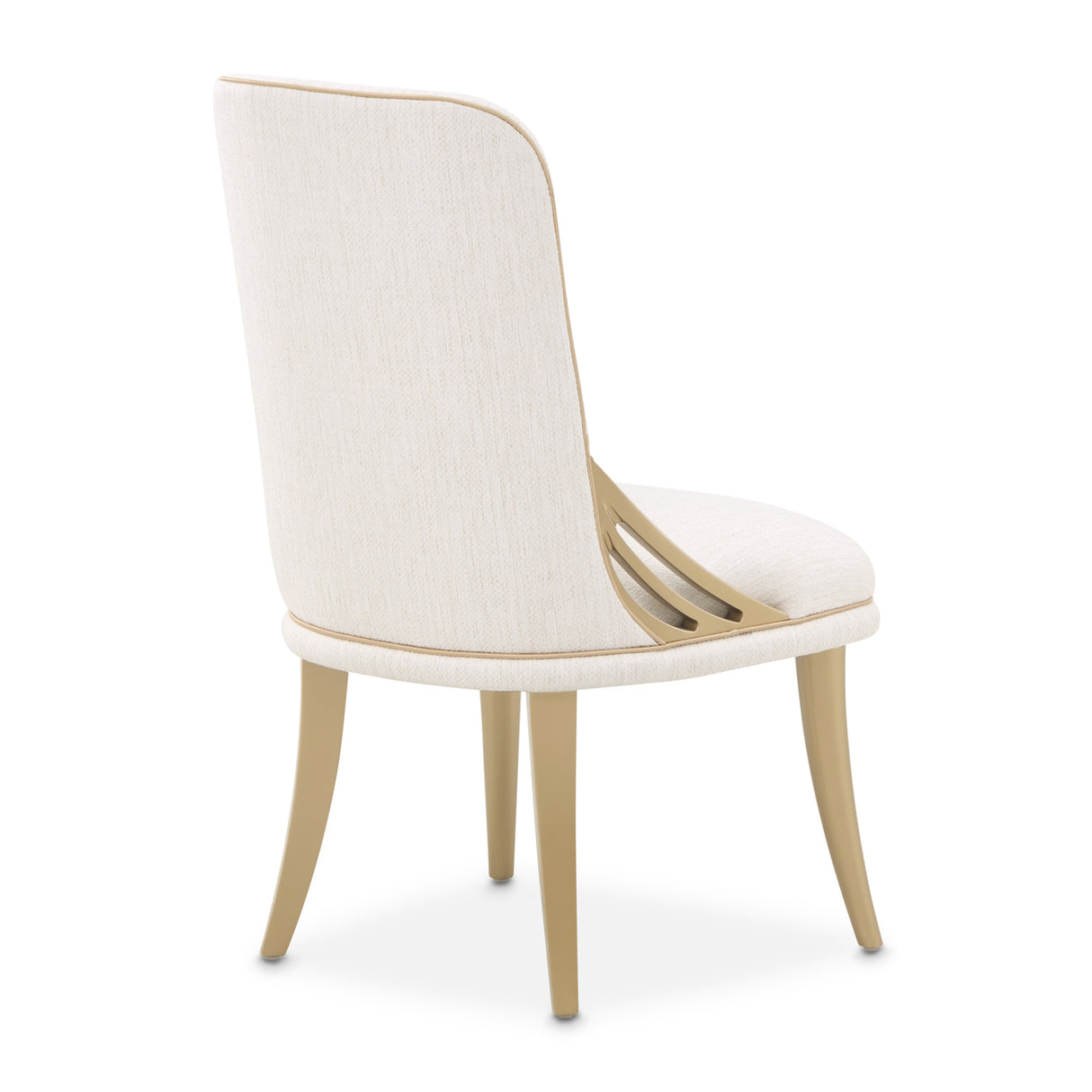 La Terrazza Creamy Pearl Dining Side Chair from Michael Amini - Luna Furniture