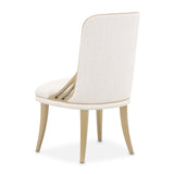 La Terrazza Creamy Pearl Dining Side Chair from Michael Amini - Luna Furniture