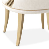 La Terrazza Creamy Pearl Dining Side Chair from Michael Amini - Luna Furniture