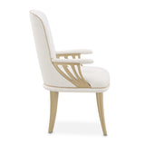 La Terrazza Creamy Pearl Dining Arm Chair from Michael Amini - Luna Furniture