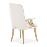 La Terrazza Creamy Pearl Dining Arm Chair from Michael Amini - Luna Furniture