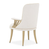 La Terrazza Creamy Pearl Dining Arm Chair from Michael Amini - Luna Furniture