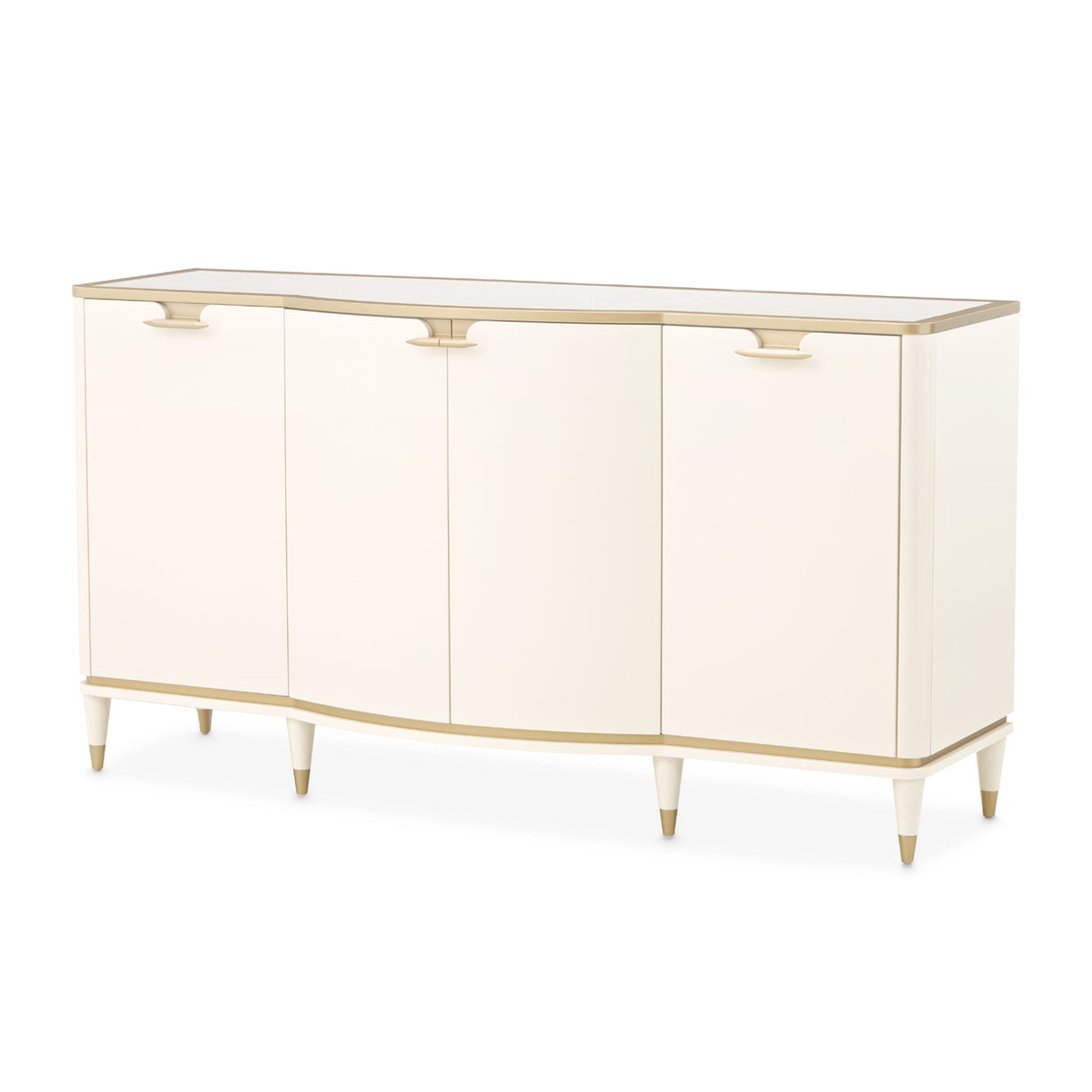 La Terrazza Creamy Pearl Sideboard from Michael Amini - Luna Furniture
