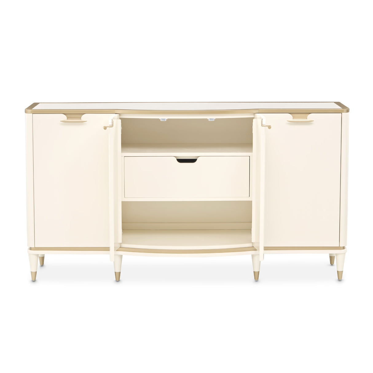 La Terrazza Creamy Pearl Sideboard from Michael Amini - Luna Furniture
