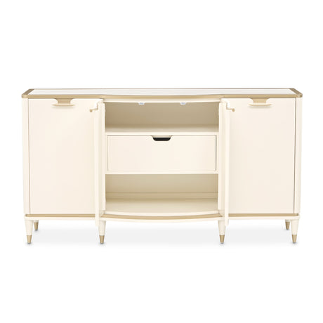 La Terrazza Creamy Pearl Sideboard from Michael Amini - Luna Furniture