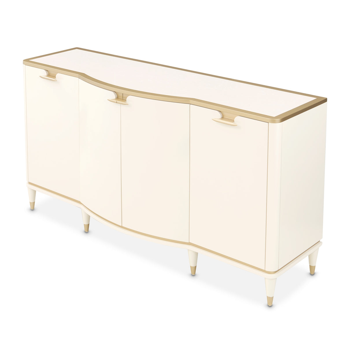 La Terrazza Creamy Pearl Sideboard from Michael Amini - Luna Furniture