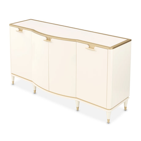 La Terrazza Creamy Pearl Sideboard from Michael Amini - Luna Furniture