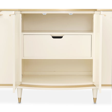 La Terrazza Creamy Pearl Sideboard from Michael Amini - Luna Furniture