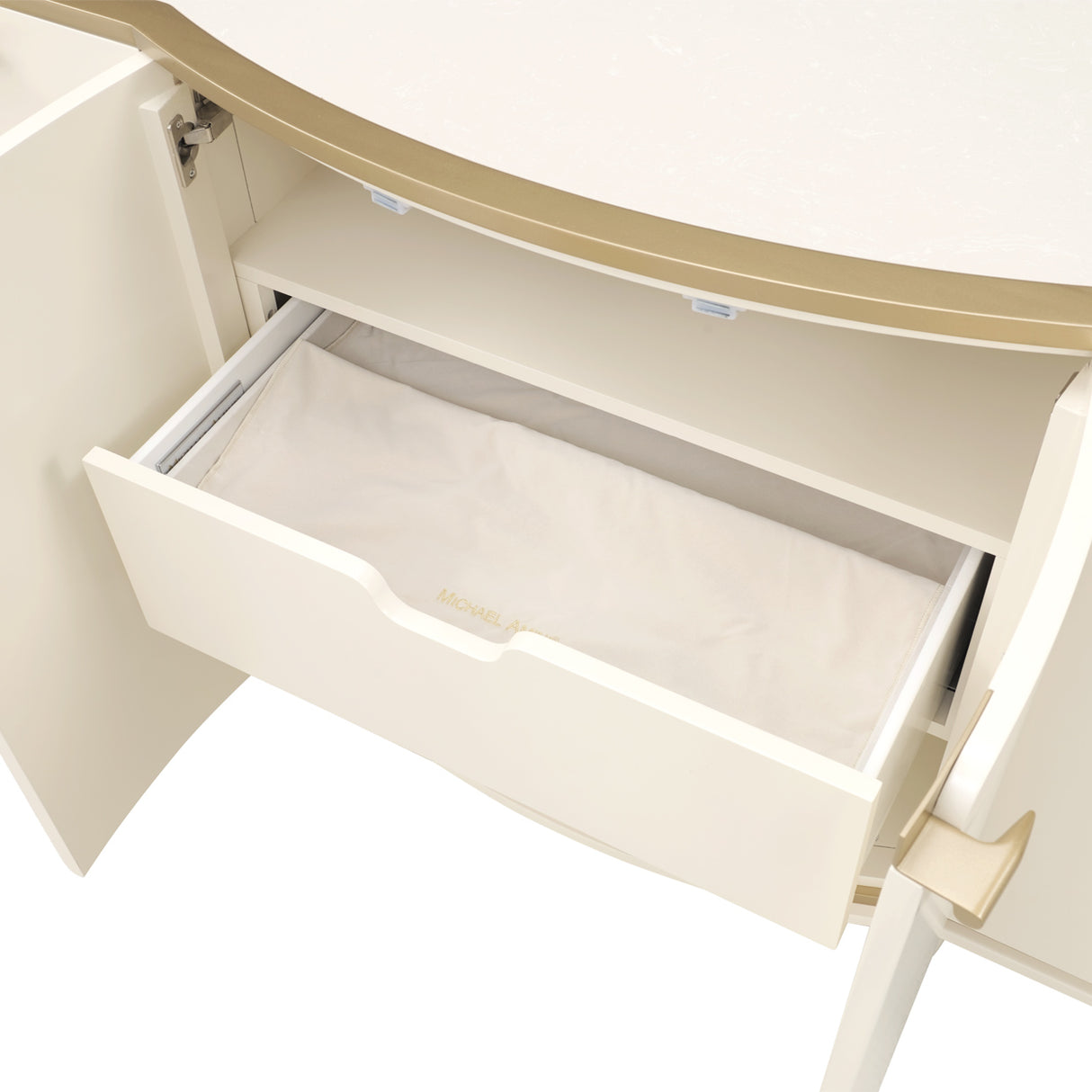 La Terrazza Creamy Pearl Sideboard from Michael Amini - Luna Furniture