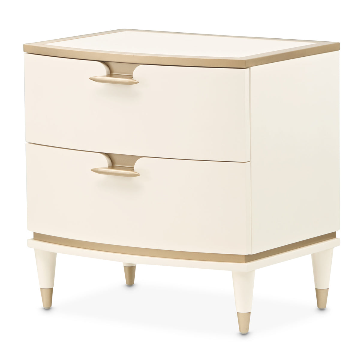 La Terrazza Creamy Pearl Nightstand from Michael Amini - Luna Furniture