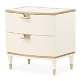 La Terrazza Creamy Pearl Nightstand from Michael Amini - Luna Furniture