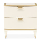 La Terrazza Creamy Pearl Nightstand from Michael Amini - Luna Furniture