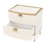 La Terrazza Creamy Pearl Nightstand from Michael Amini - Luna Furniture