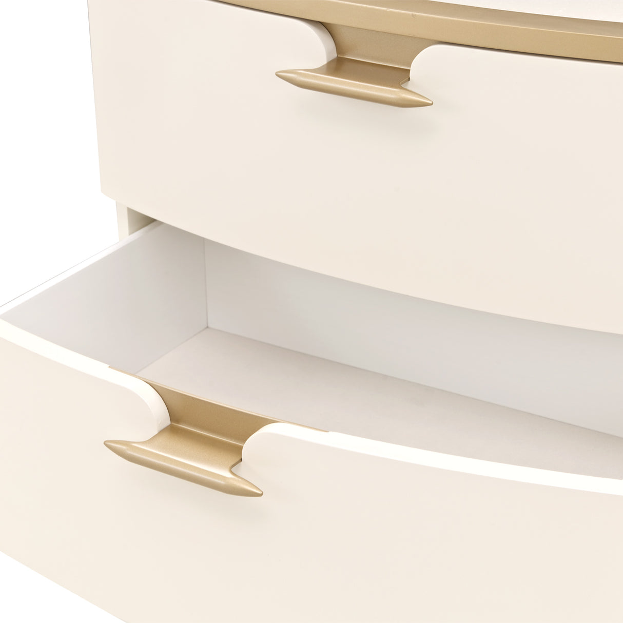 La Terrazza Creamy Pearl Nightstand from Michael Amini - Luna Furniture