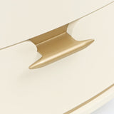 La Terrazza Creamy Pearl Large Nightstand from Michael Amini - Luna Furniture