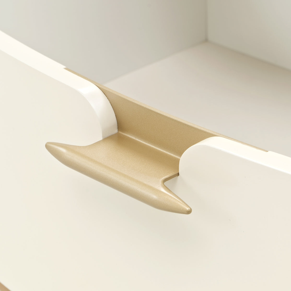 La Terrazza Creamy Pearl Large Nightstand from Michael Amini - Luna Furniture