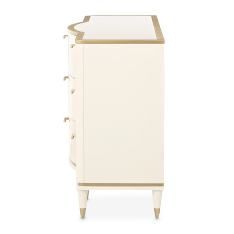 La Terrazza Creamy Pearl Dresser from Michael Amini - Luna Furniture