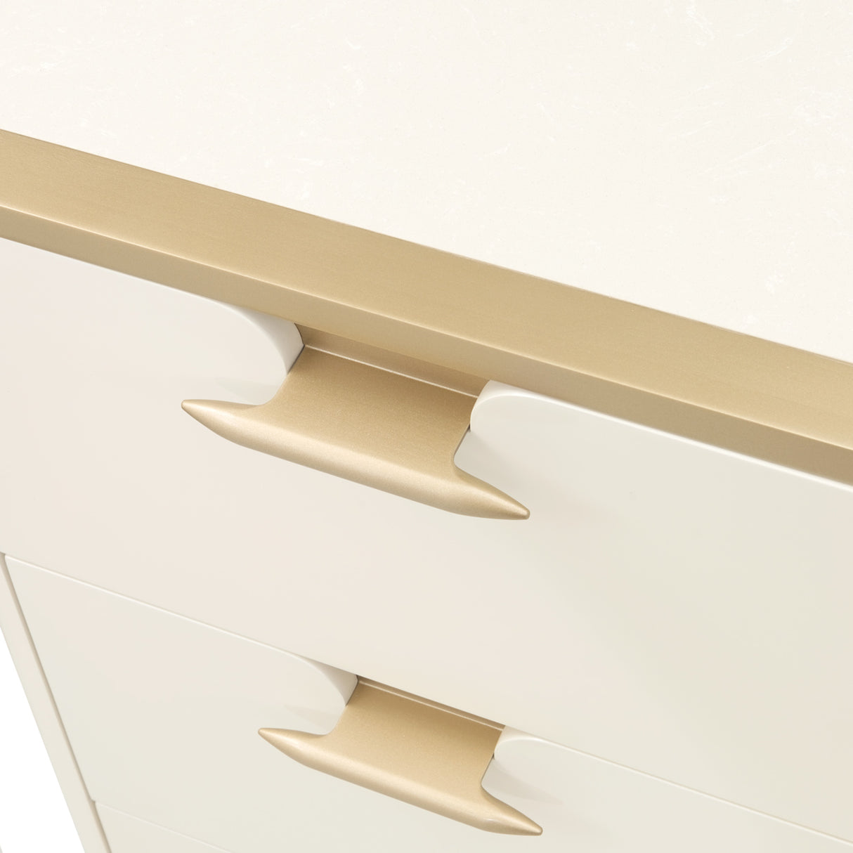 La Terrazza Creamy Pearl Dresser from Michael Amini - Luna Furniture