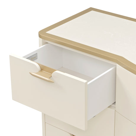 La Terrazza Creamy Pearl Dresser from Michael Amini - Luna Furniture
