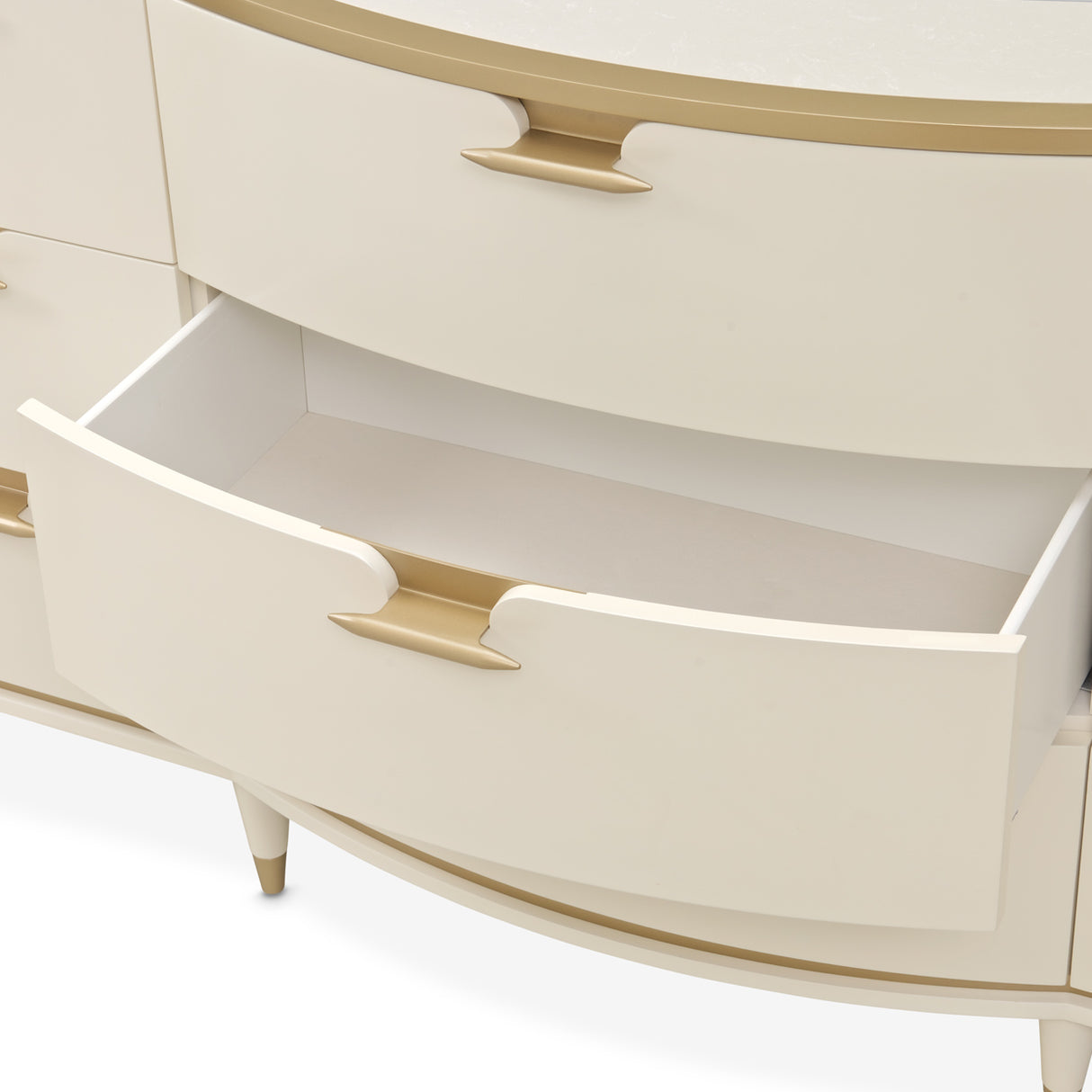 La Terrazza Creamy Pearl Dresser from Michael Amini - Luna Furniture
