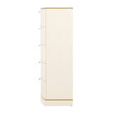 La Terrazza Creamy Pearl 5-drawer Chest from Michael Amini - Luna Furniture