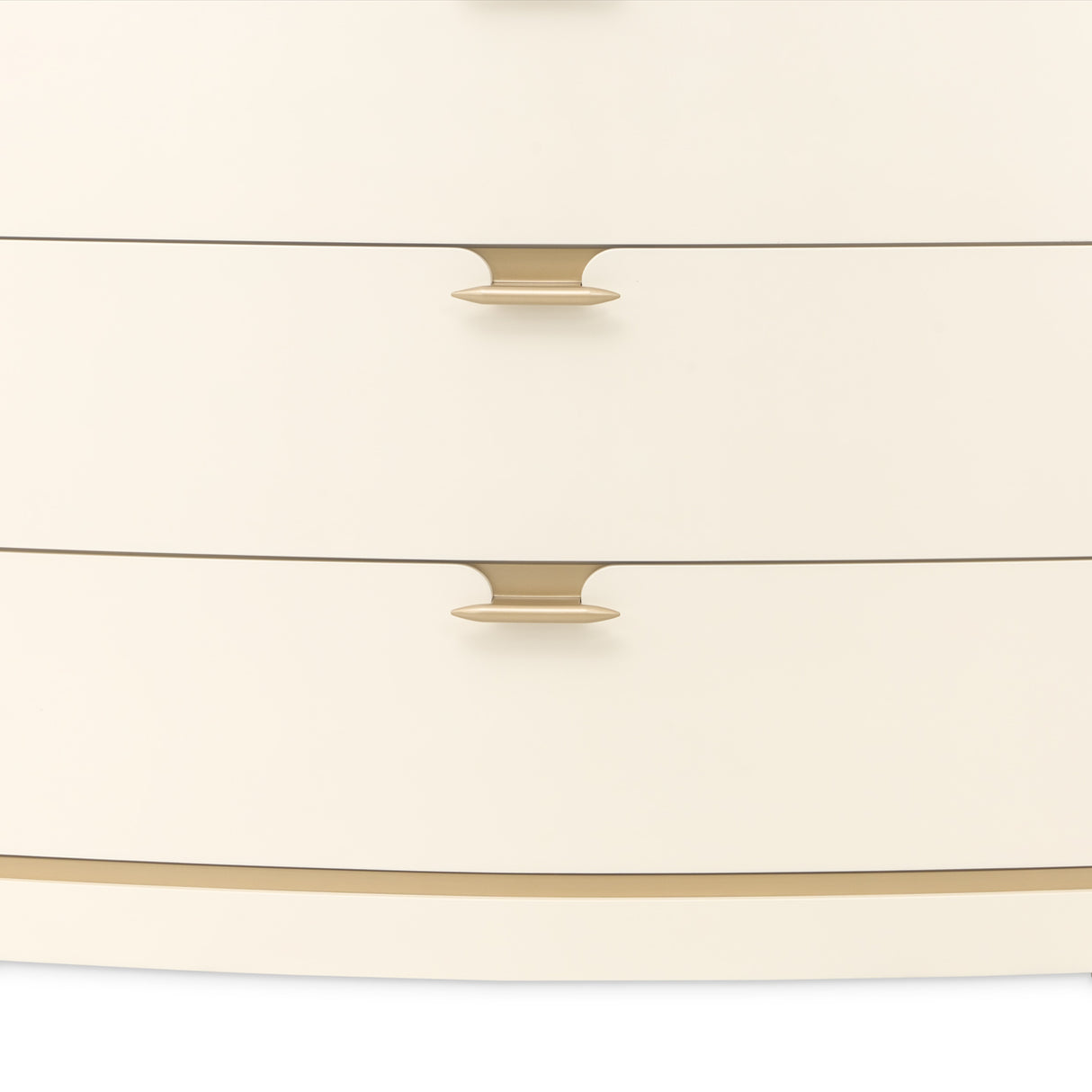 La Terrazza Creamy Pearl 5-drawer Chest from Michael Amini - Luna Furniture