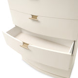 La Terrazza Creamy Pearl 5-drawer Chest from Michael Amini - Luna Furniture