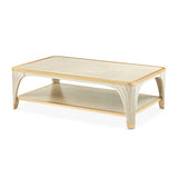 La Terrazza Silver Mist Rect. Cocktail Table Silver Mist from Michael Amini - Luna Furniture
