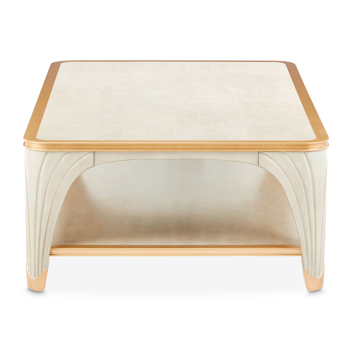 La Terrazza Silver Mist Rect. Cocktail Table Silver Mist from Michael Amini - Luna Furniture