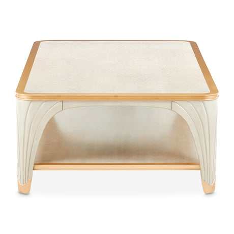 La Terrazza Silver Mist Rect. Cocktail Table Silver Mist from Michael Amini - Luna Furniture