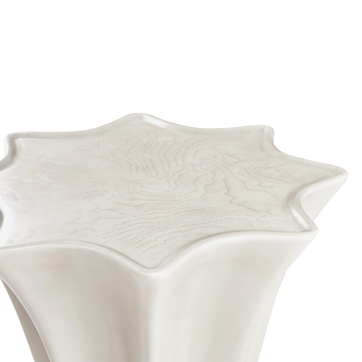 La Terrazza Silver Mist Chairside Table - Silver Mist from Michael Amini - Luna Furniture