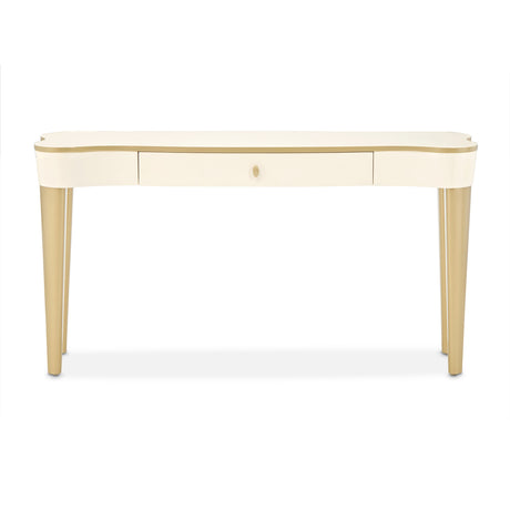 La Terrazza Creamy Pearl Console Table - Creamy Pearl from Michael Amini - Luna Furniture