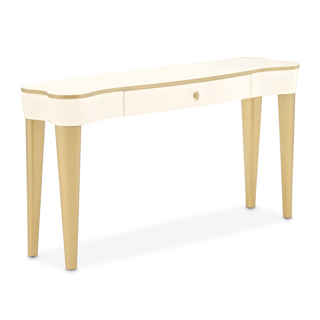 La Terrazza Creamy Pearl Console Table - Creamy Pearl from Michael Amini - Luna Furniture