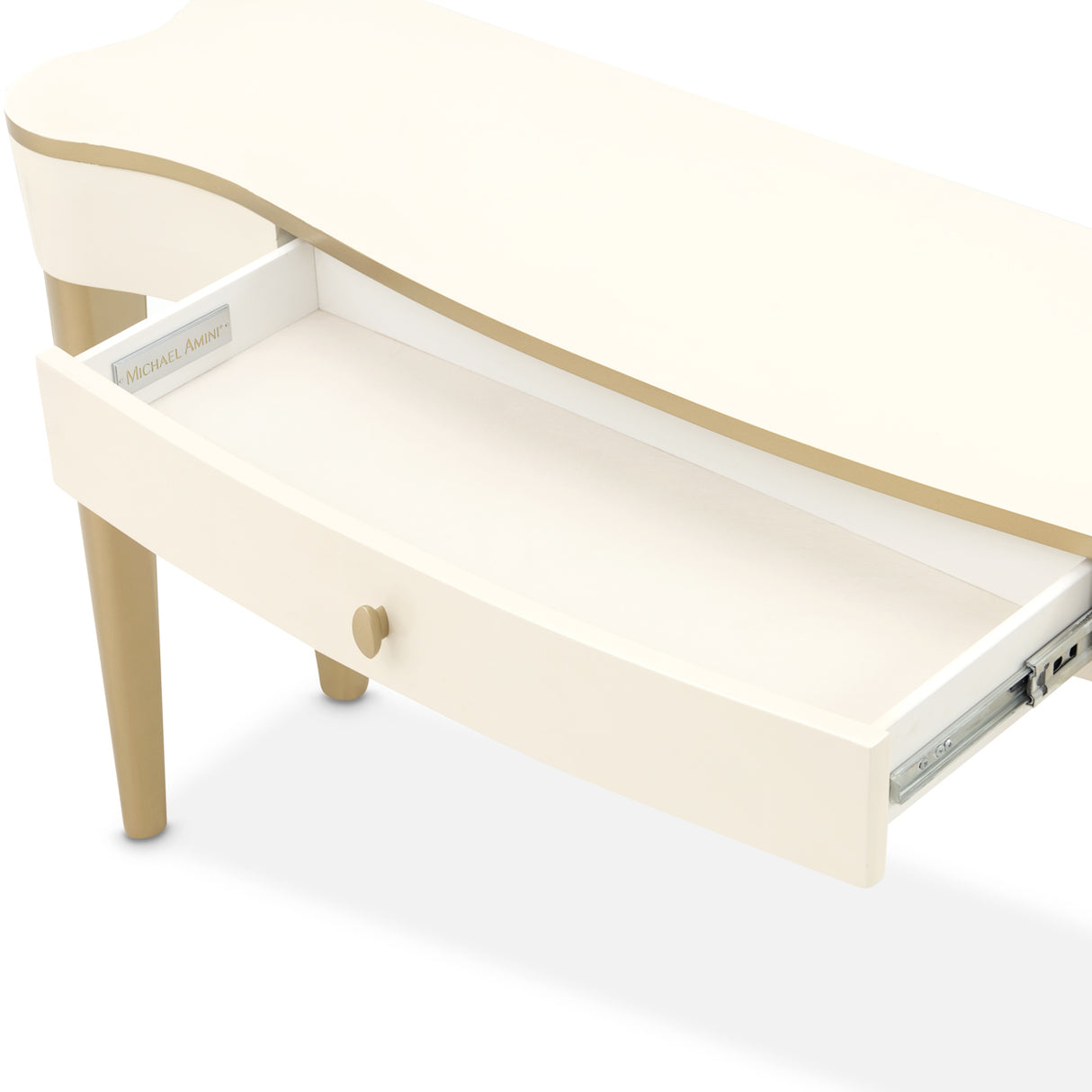 La Terrazza Creamy Pearl Console Table - Creamy Pearl from Michael Amini - Luna Furniture