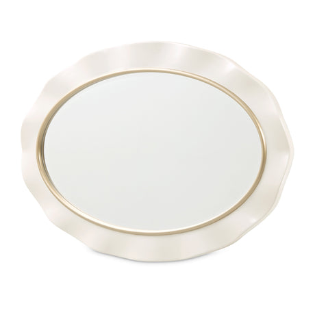 La Terrazza Creamy Pearl Wall Mirror from Michael Amini - Luna Furniture