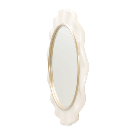 La Terrazza Creamy Pearl Wall Mirror from Michael Amini - Luna Furniture