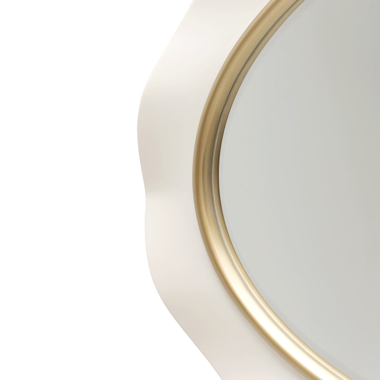 La Terrazza Creamy Pearl Wall Mirror from Michael Amini - Luna Furniture