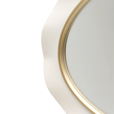 La Terrazza Creamy Pearl Wall Mirror from Michael Amini - Luna Furniture
