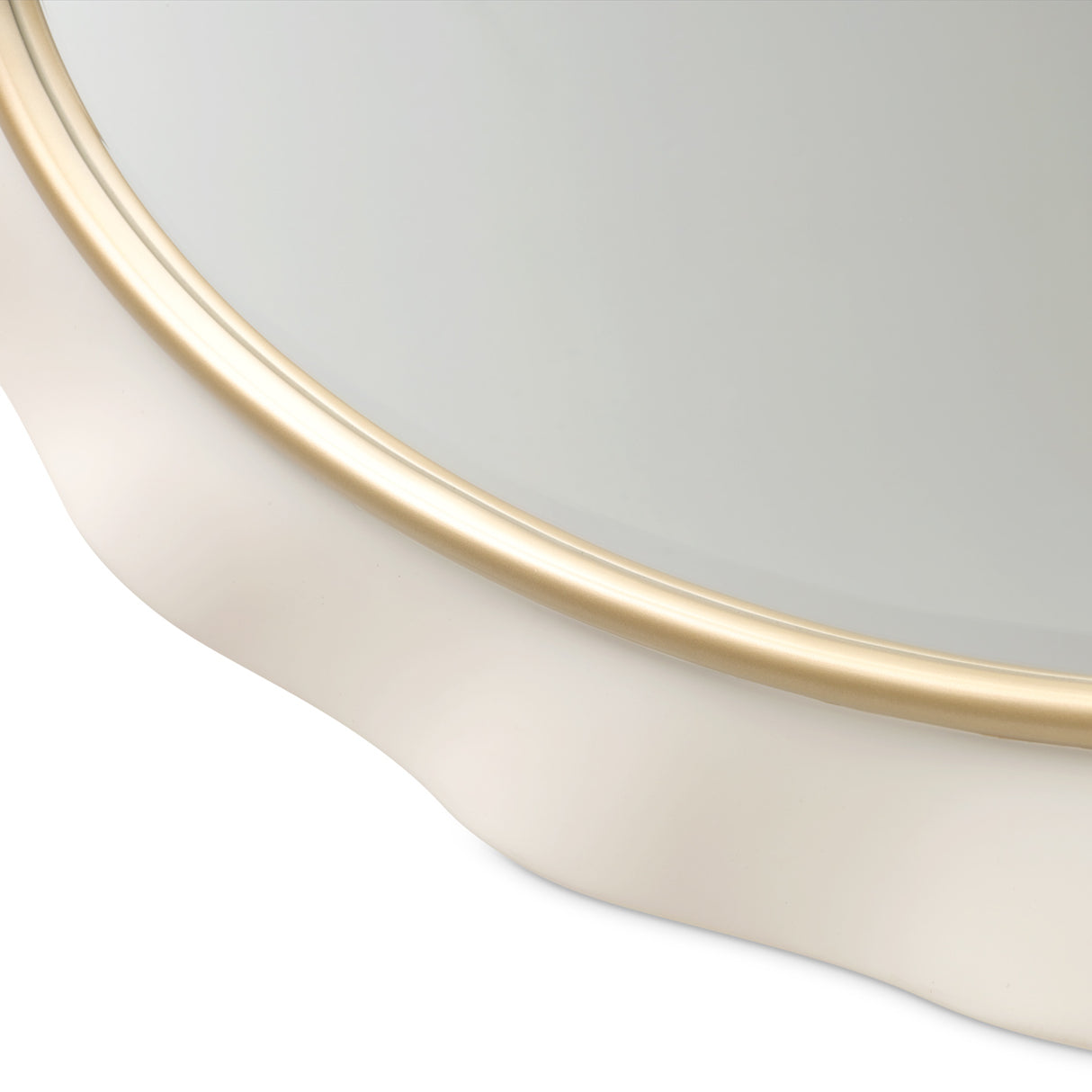 La Terrazza Creamy Pearl Wall Mirror from Michael Amini - Luna Furniture