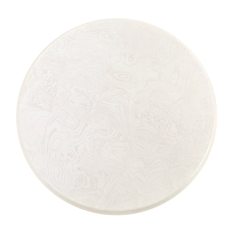 La Terrazza Creamy Pearl Round Dining Table from Michael Amini - Luna Furniture