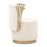 La Terrazza Creamy Pearl Vanity Chair from Michael Amini - Luna Furniture
