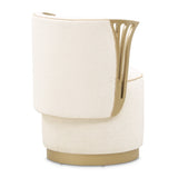 La Terrazza Creamy Pearl Vanity Chair from Michael Amini - Luna Furniture