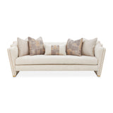La Terrazza Light Champagne Sofa Cappuccino Light Champagne from Michael Amini - Luna Furniture