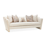 La Terrazza Light Champagne Sofa Cappuccino Light Champagne from Michael Amini - Luna Furniture